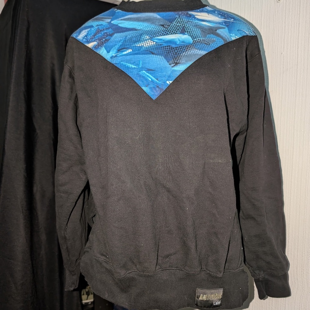 Ambition Gray Sweatshirt with Gold Label